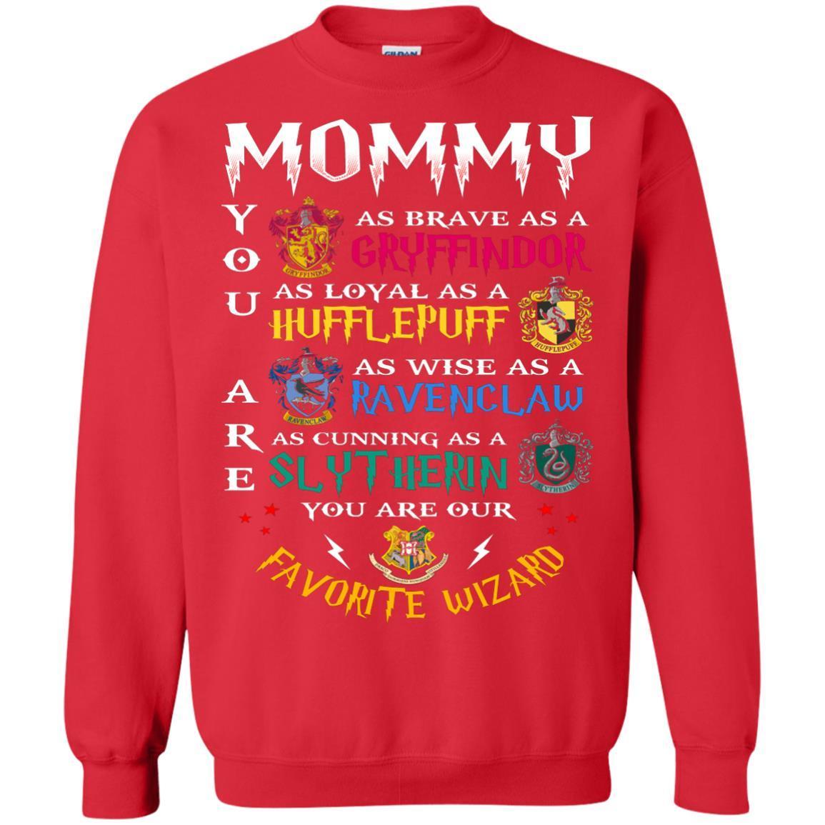 Mommy Our Favorite Wizard Harry Potter Fan T-shirt Red S