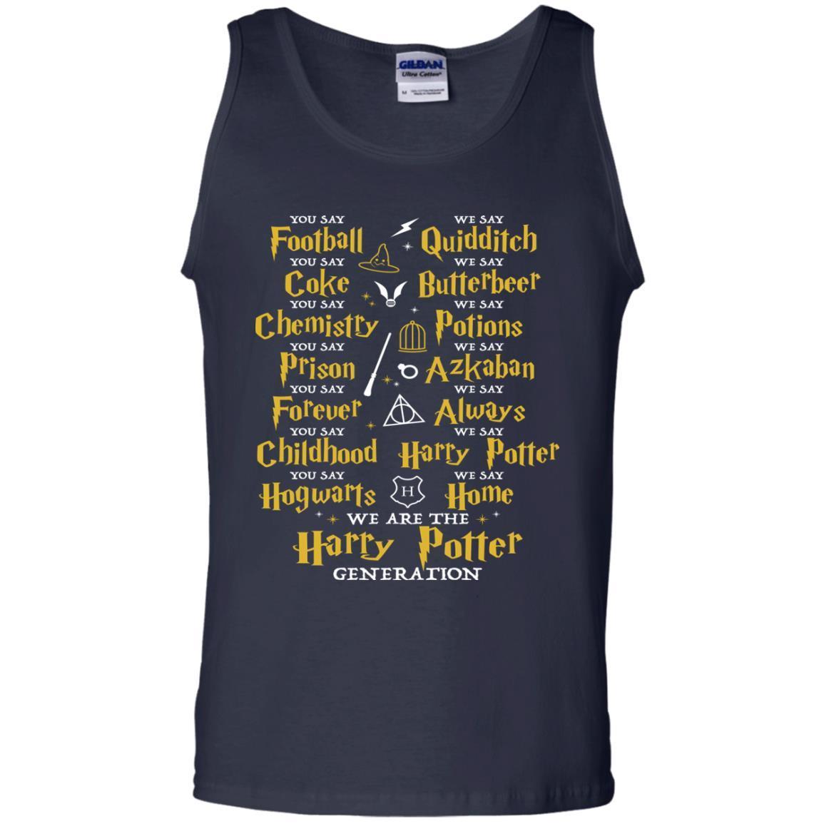 We Are The Harry Potter Generation Movie Fan T-shirt Navy S