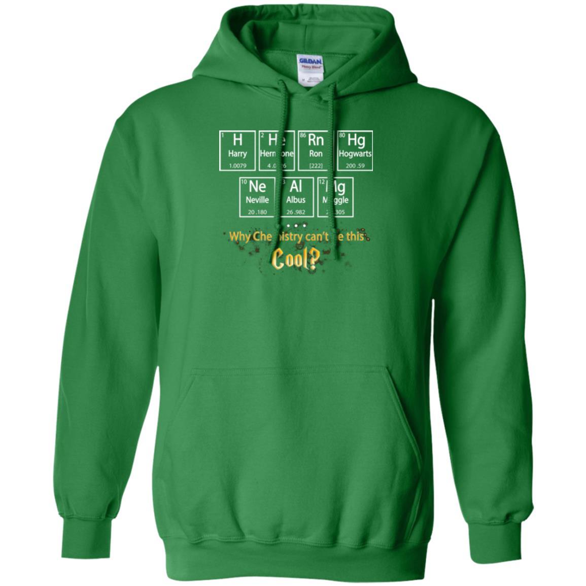 Why Chemistry Can_t Be This Cool Harry Potter Element Movie T-shirt Irish Green S