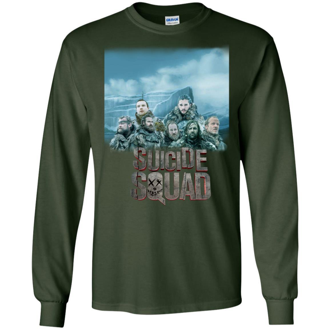 Suicide Squad Game Of Thrones Version T-shirt Forest Green S