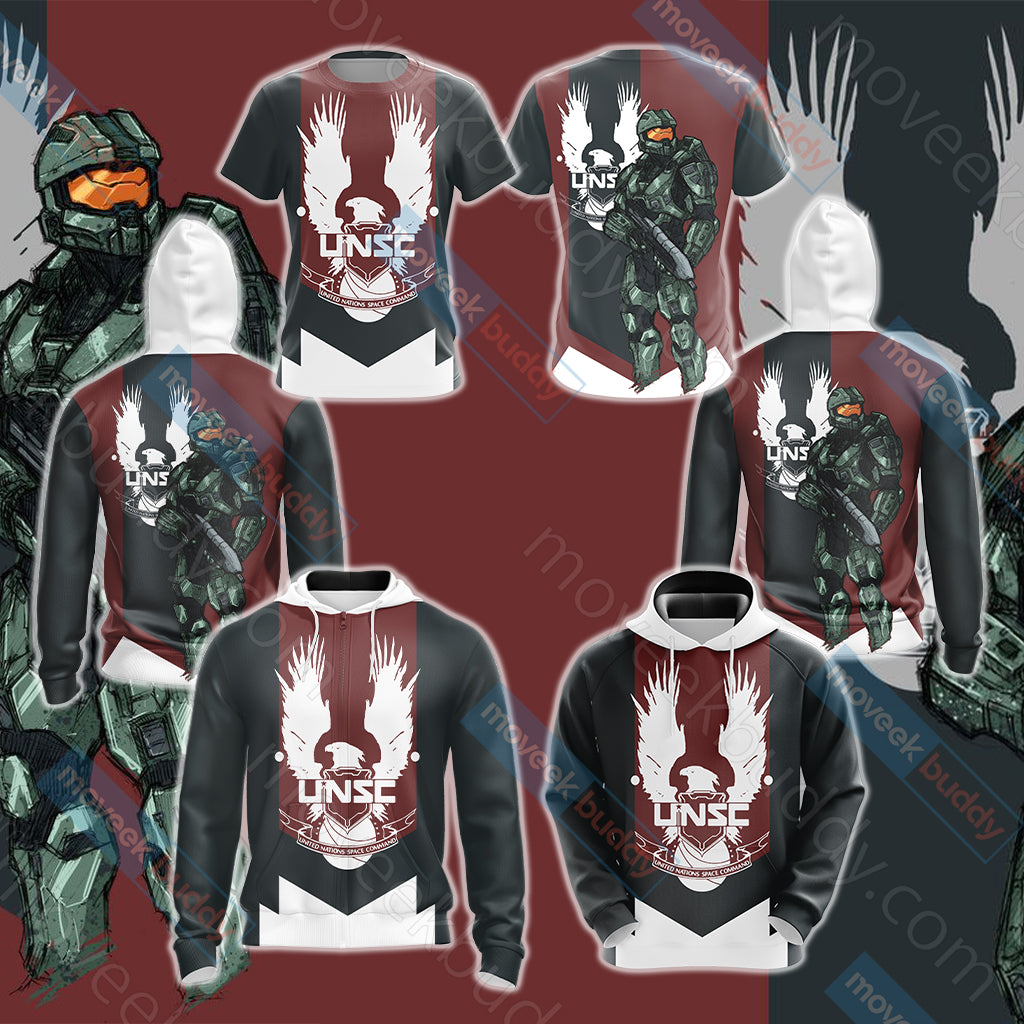Halo 4 Master Chief Unisex 3D T-shirt