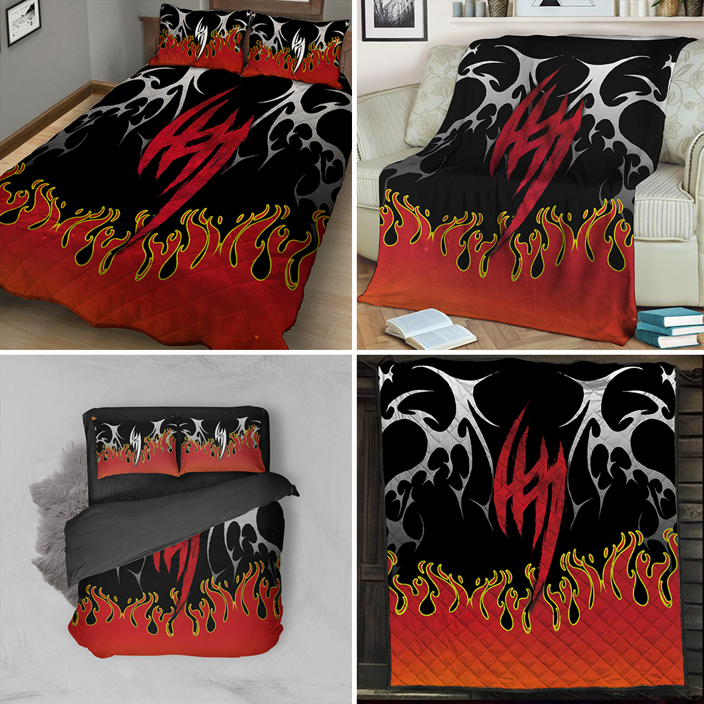 Tekken Jin Kazama Symbol 3D Quilt Set