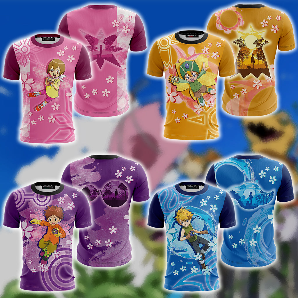 Digimon Takaishi Takeru Unisex 3D T-shirt