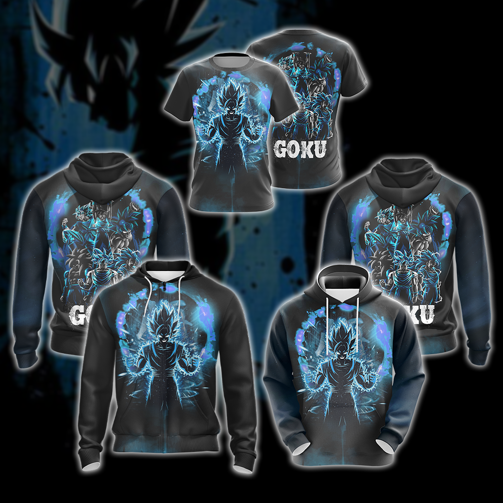 Dragon Ball - Goku New Style Unisex Zip Up Hoodie