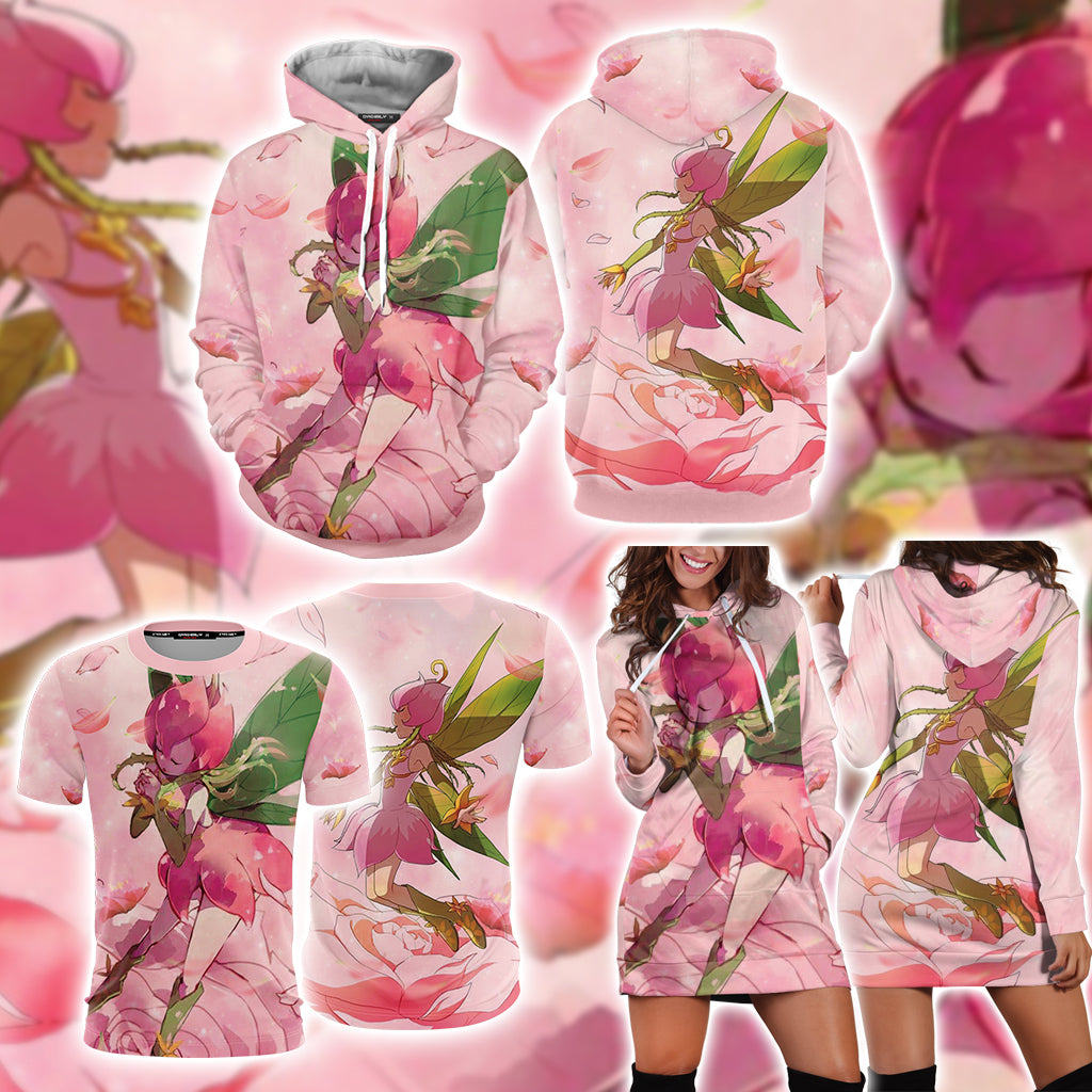 Digimon Lillymon 3D Hoodie Dress