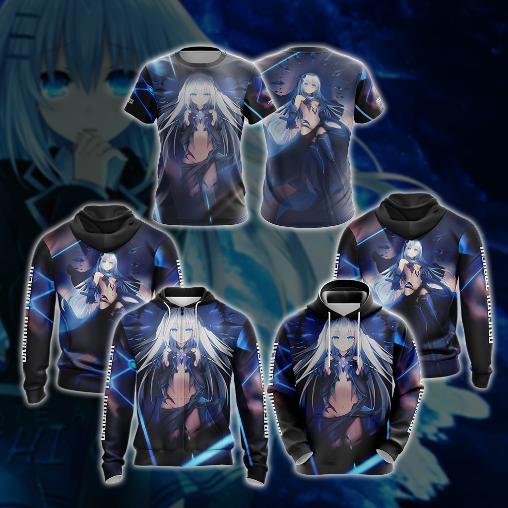 Date A Live - Tobiichi Origami Unisex 3D T-shirt