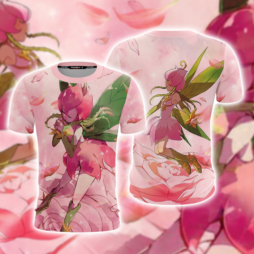 Digimon Lillymon Unisex 3D T-shirt