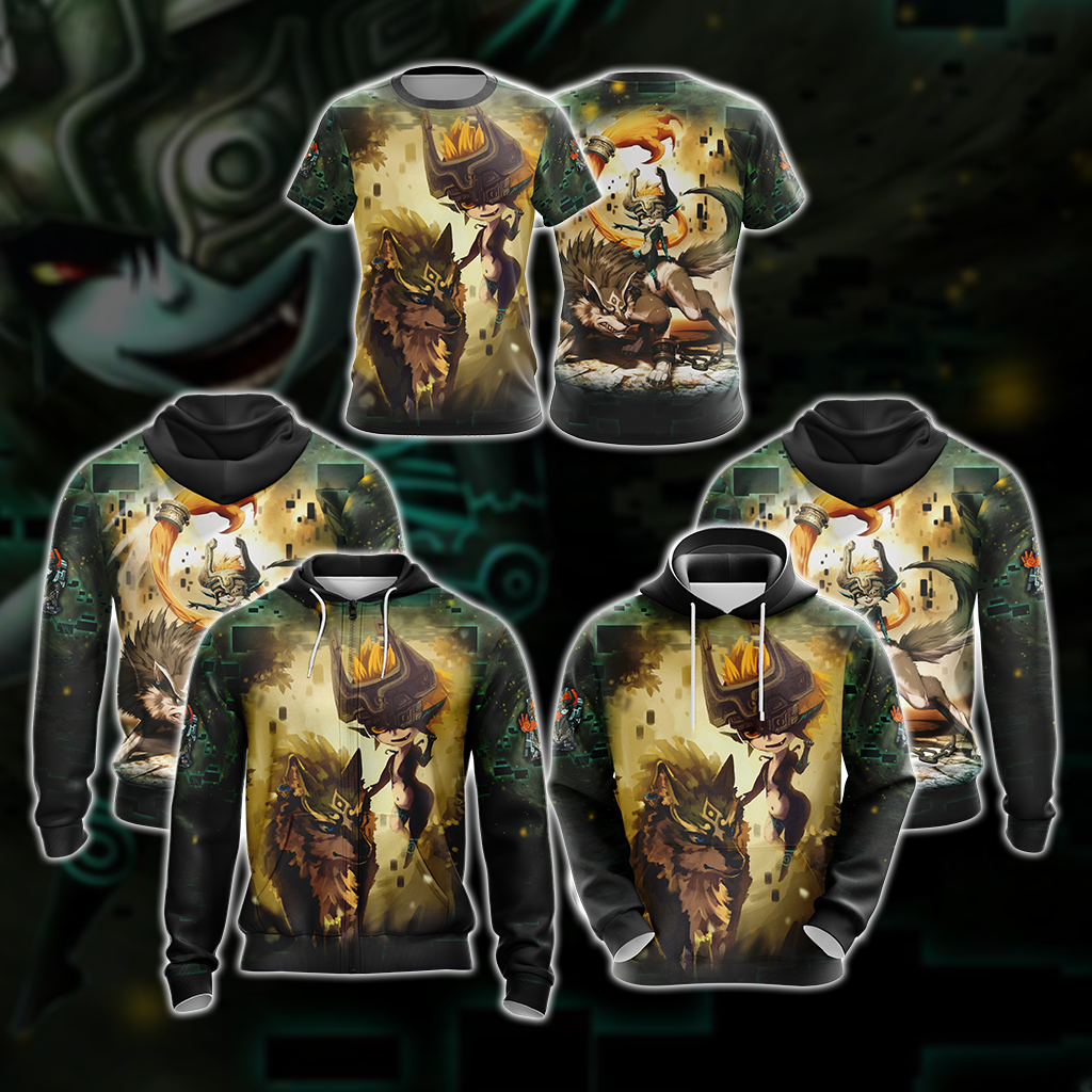 Legend of Zelda - Midna New Version Unisex 3D T-shirt