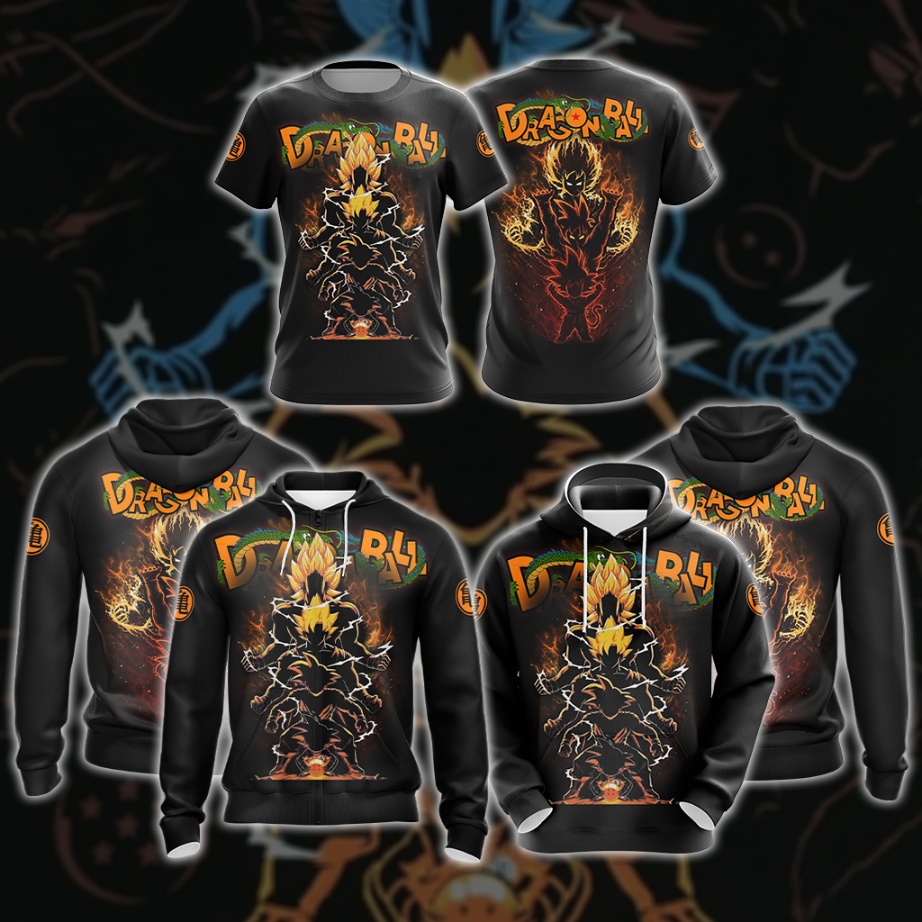 Dragon Ball Son Goku Power Unisex 3D T-shirt