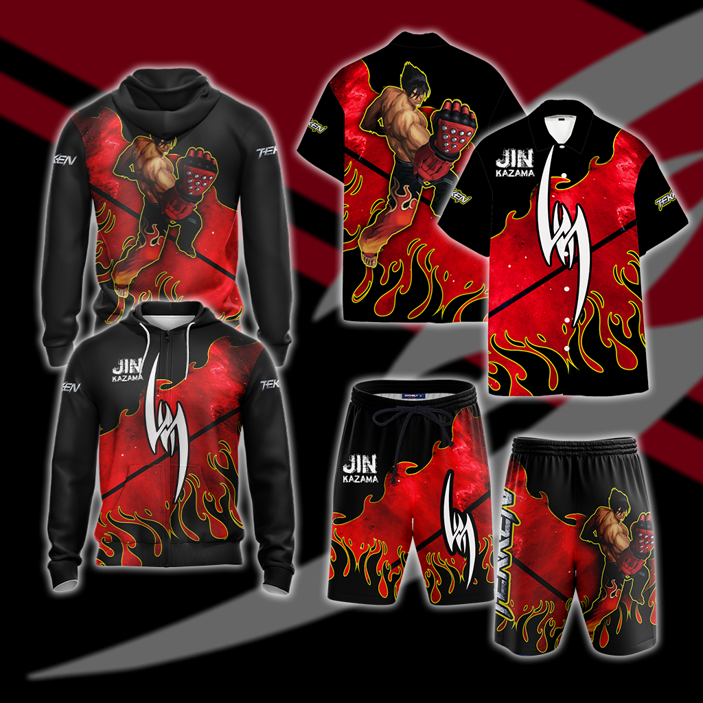 Tekken - Jin Kazama New Beach Shorts