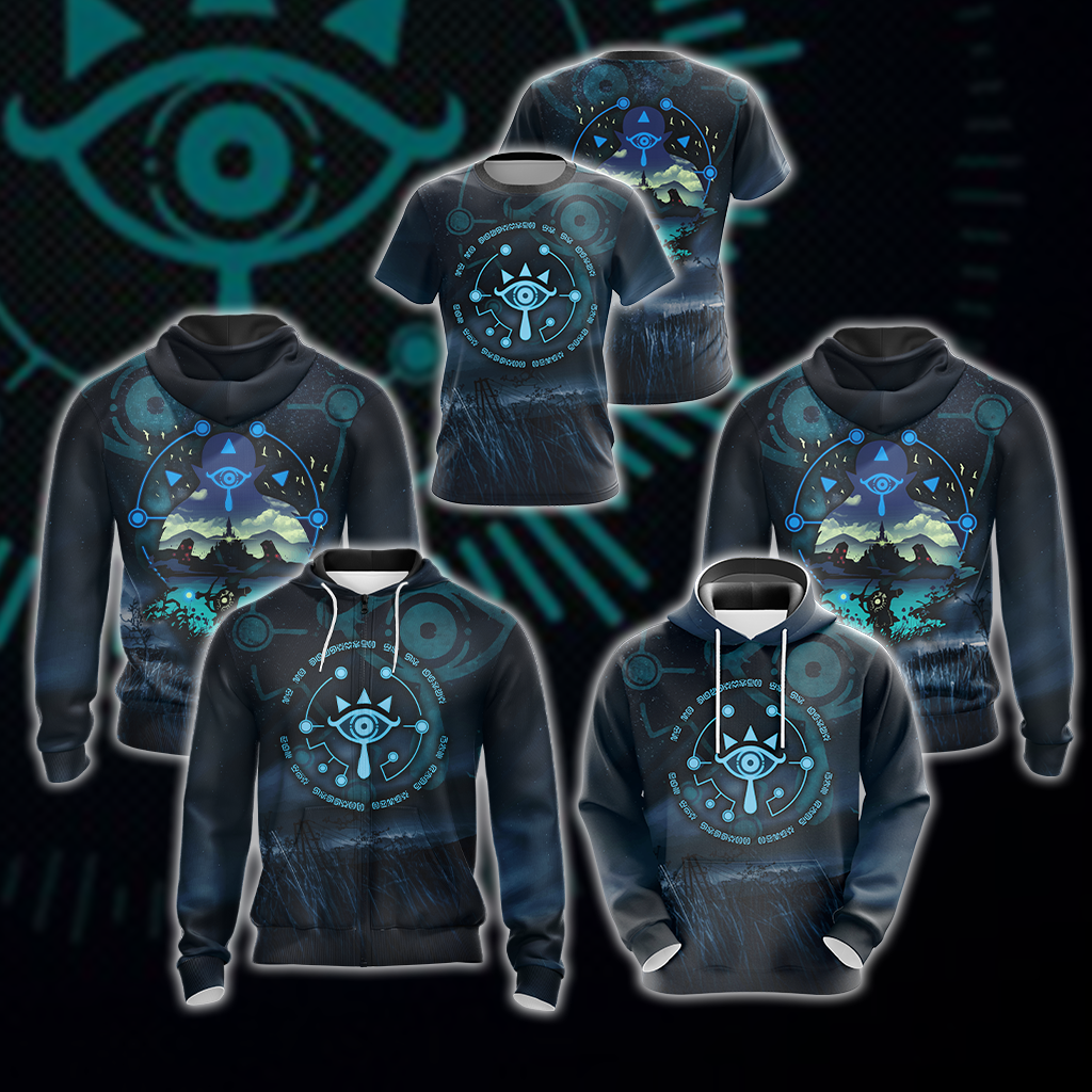 The Legend of Zelda - Sheikah Symbol Unisex 3D T-shirt