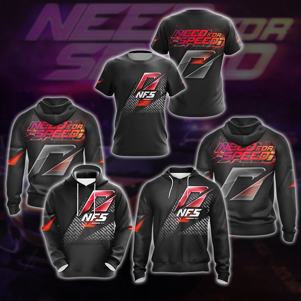 Need for Speed All Over Print T-shirt Tank Top Zip Hoodie Pullover Hoodie Hawaiian Shirt