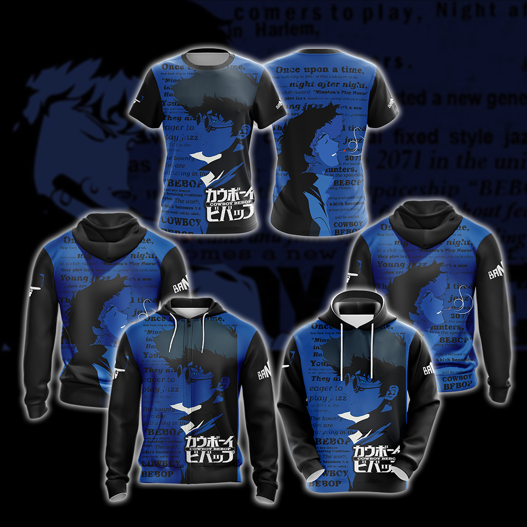 Cowboy Bebop New Style Unisex 3D T-shirt