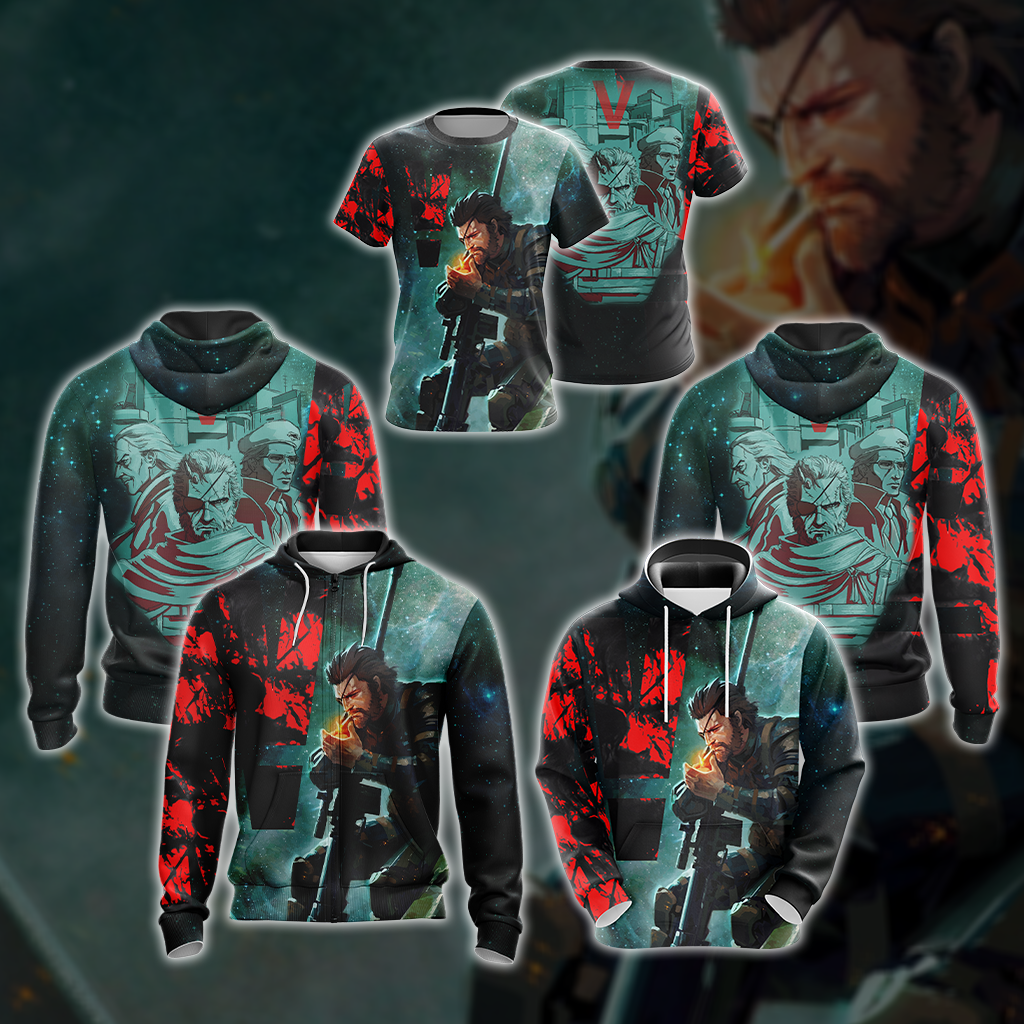 Metal Gear Solid New Collection Unisex 3D T-shirt