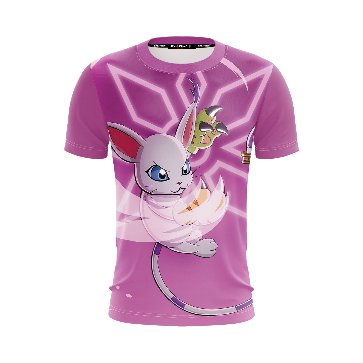Digimon Gatomon Unisex 3D T-shirt