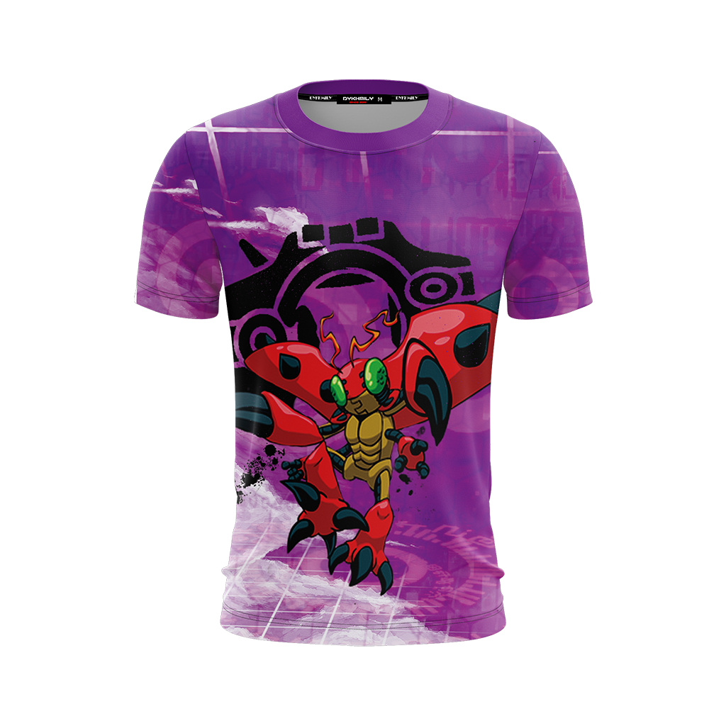 Digimon New The Crest Of Knowlegde 3D T-shirt