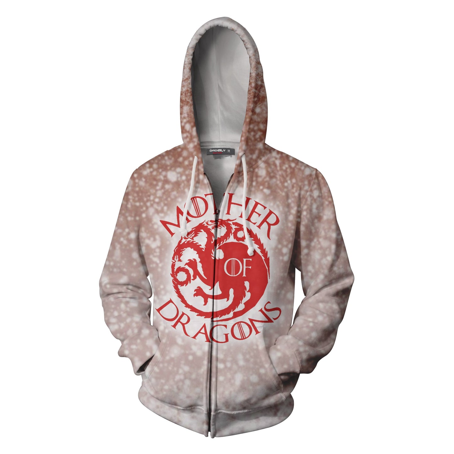Mother Of Dragons Game Of Thrones Zip Up Hoodie