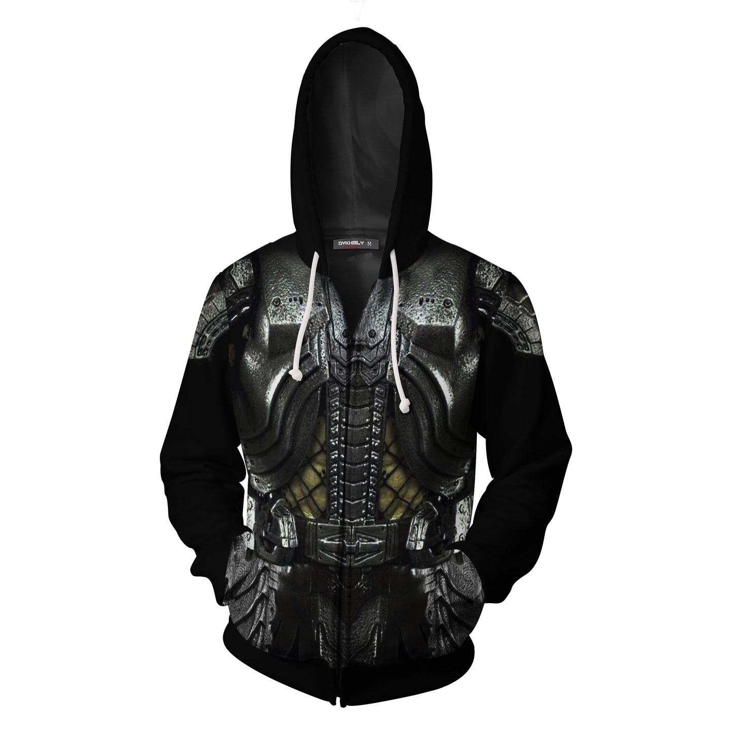 Predator Cosplay Zip Up Hoodie Jacket