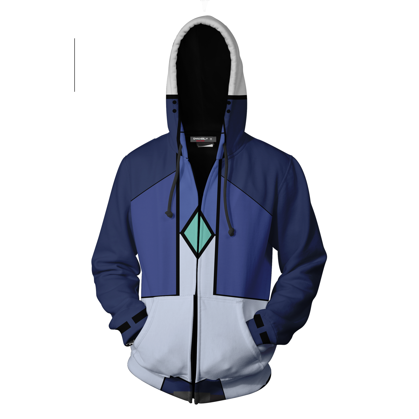Mobile Suit Gundam 00 Setsuna F. Seiei Cosplay Zip Up Hoodie Jacket