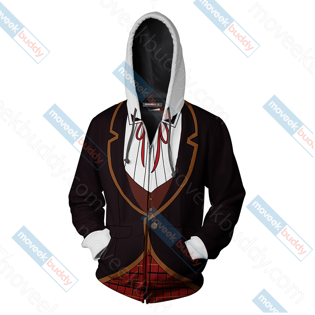 RWBY Beacon Academy Uniform Zip Up Hoodie
