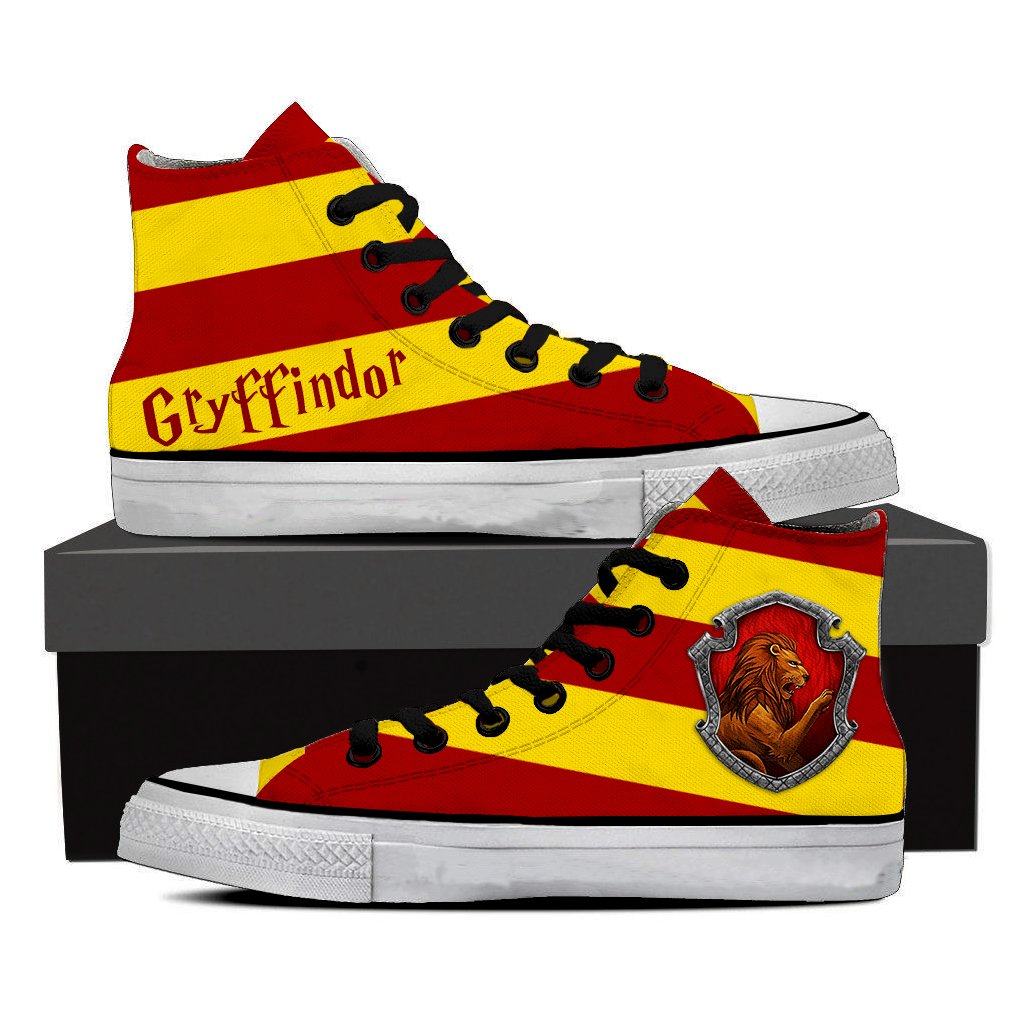 Gryffindor House Harry Potter High Top Shoes SIZE 29