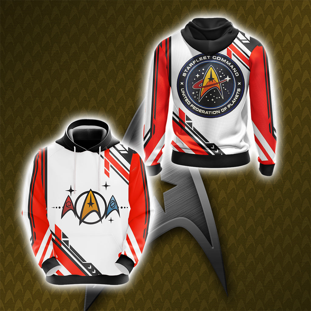 Star Trek - Starfleet Unisex 3D T-shirt Hoodie S