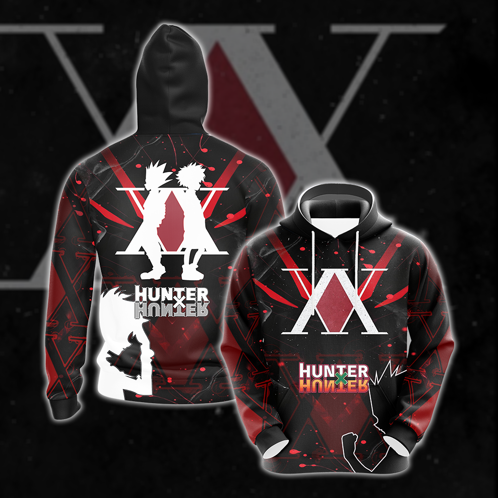 Hunter x Hunter All Over Print T-shirt Tank Top Zip Hoodie Pullover Hoodie Hawaiian Shirt Hoodie S