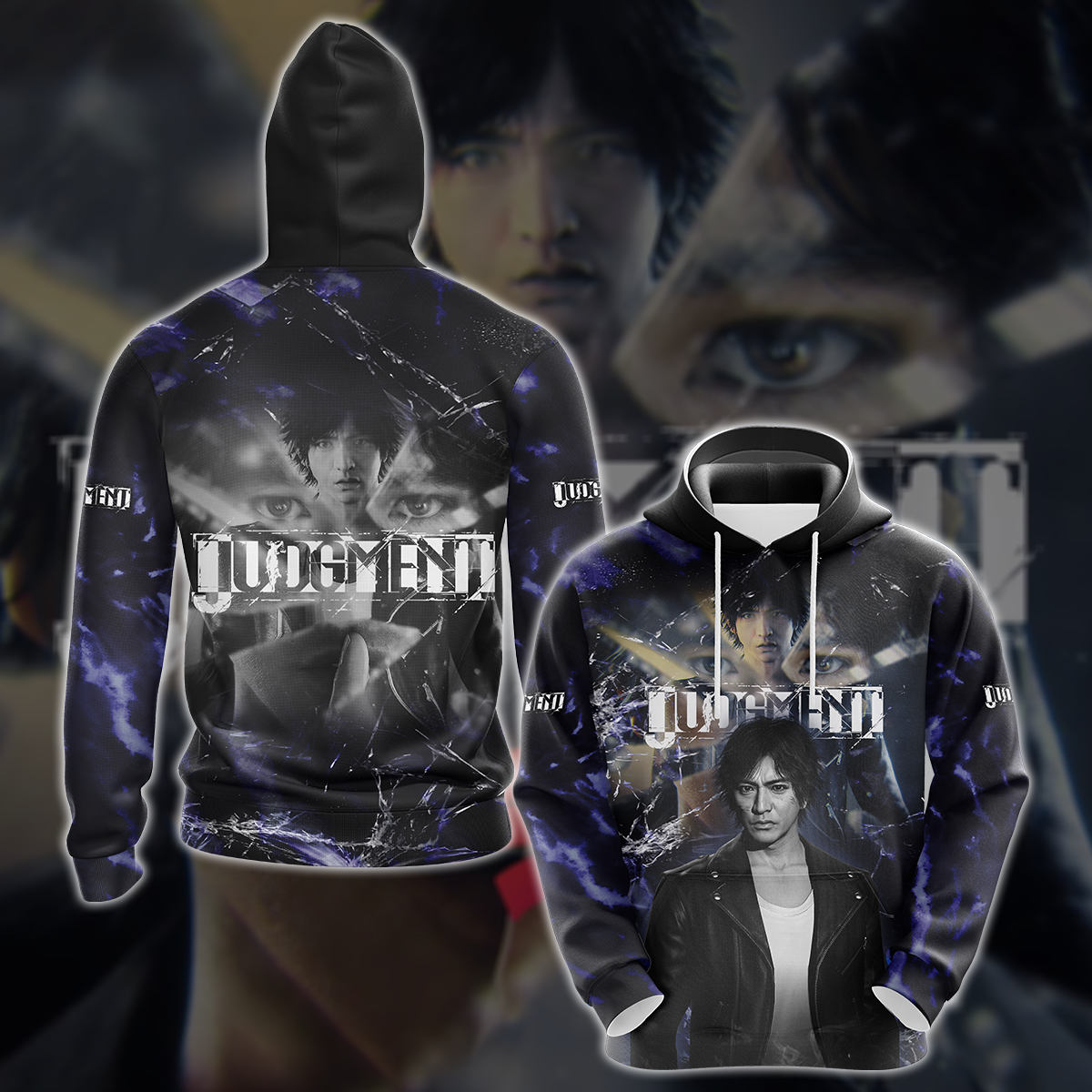 Judgment Video Game 3D All Over Printed T-shirt Tank Top Zip Hoodie Pullover Hoodie Hawaiian Shirt Beach Shorts Jogger Hoodie S