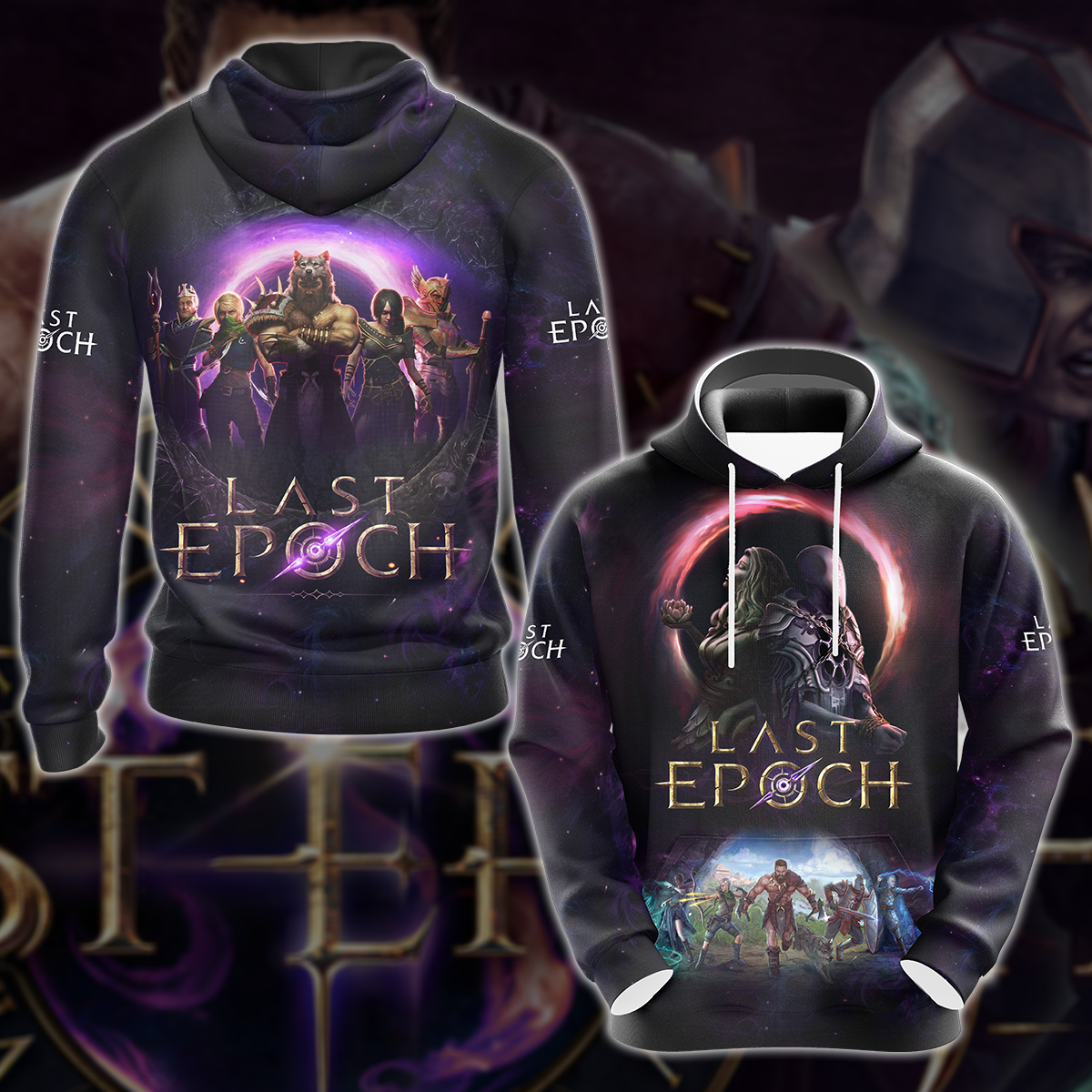 Last Epoch Video Game 3D All Over Printed T-shirt Tank Top Zip Hoodie Pullover Hoodie Hawaiian Shirt Beach Shorts Jogger Hoodie S