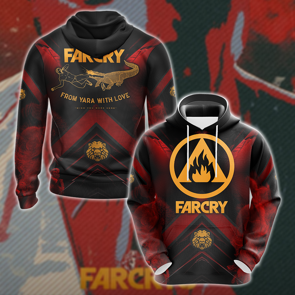 Farcry 6 3D All Over Print T-shirt Tank Top Zip Hoodie Pullover Hoodie Hawaiian Shirt Beach Shorts Jogger Hoodie S
