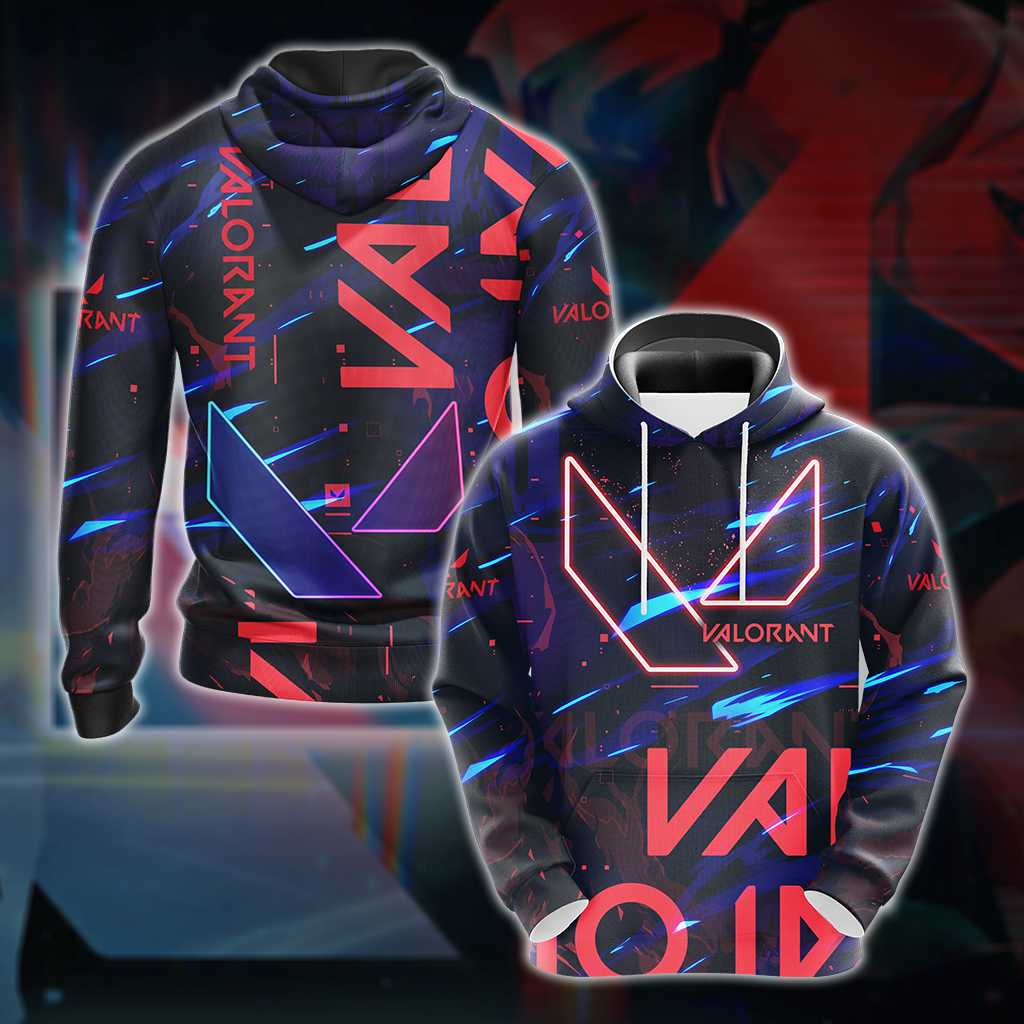 Valorant 3D All Over Print T-shirt Tank Top Zip Hoodie Pullover Hoodie Hawaiian Shirt Beach Shorts Jogger Hoodie S