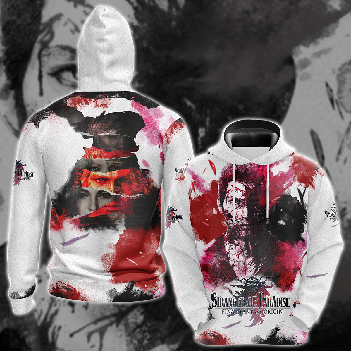 Stranger of Paradise: Final Fantasy Origin Video Game 3D All Over Printed T-shirt Tank Top Zip Hoodie Pullover Hoodie Hawaiian Shirt Beach Shorts Jogger Hoodie S