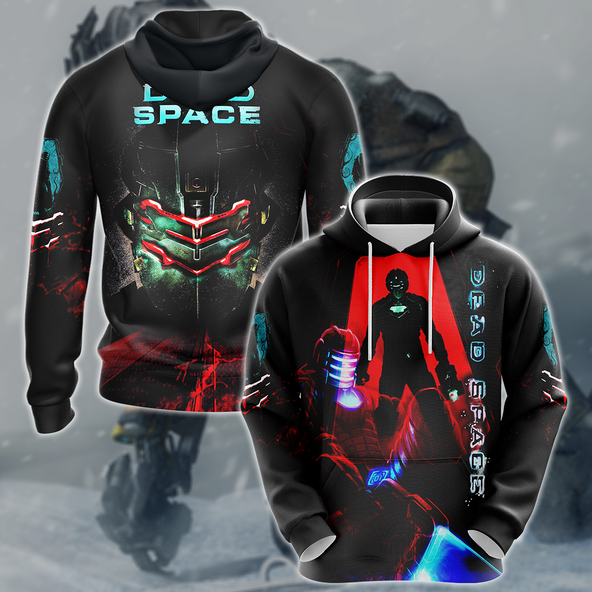 Dead Space Video Game 3D All Over Print T-shirt Tank Top Zip Hoodie Pullover Hoodie Hawaiian Shirt Beach Shorts Jogger Hoodie S