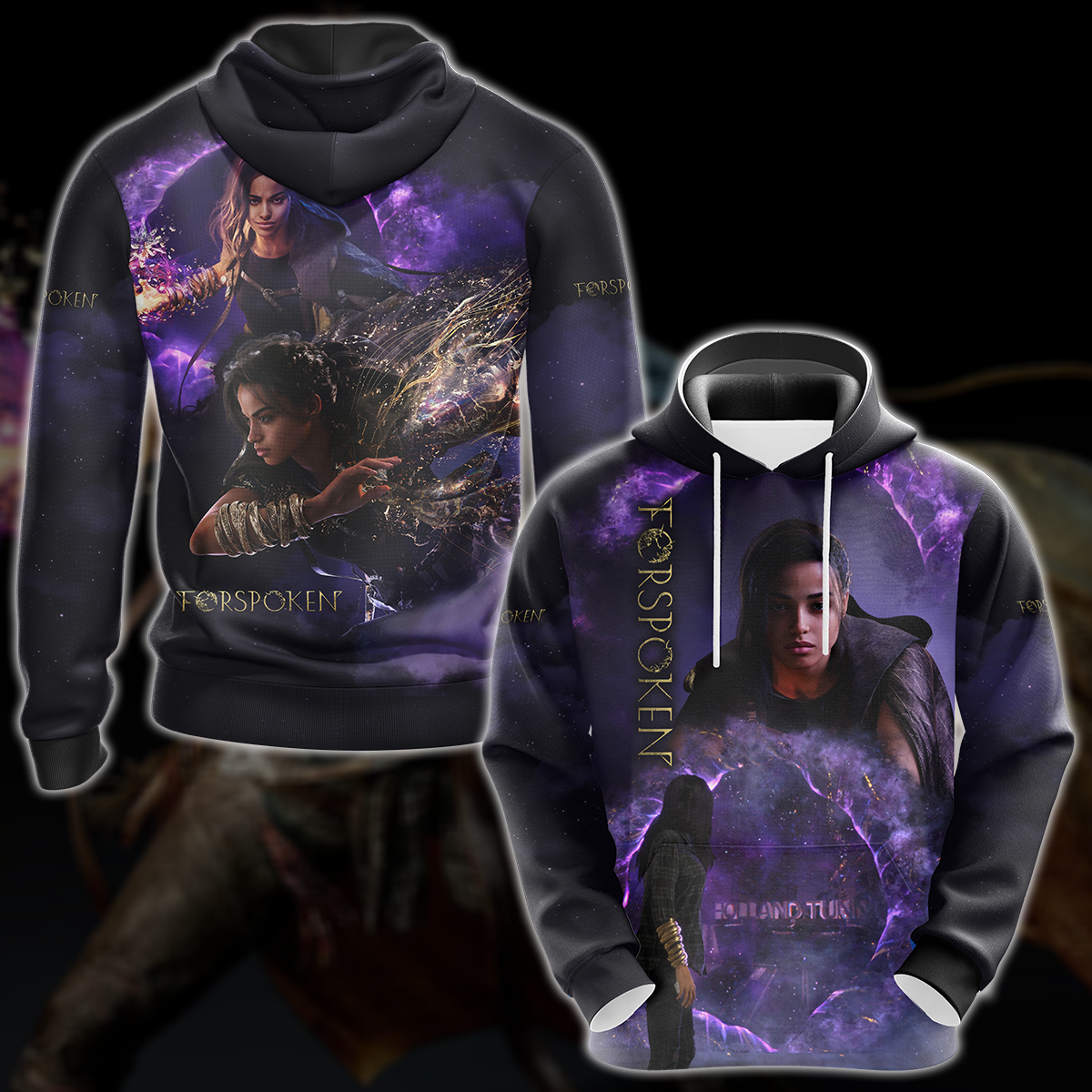 Forspoken Video Game 3D All Over Printed T-shirt Tank Top Zip Hoodie Pullover Hoodie Hawaiian Shirt Beach Shorts Jogger Hoodie S