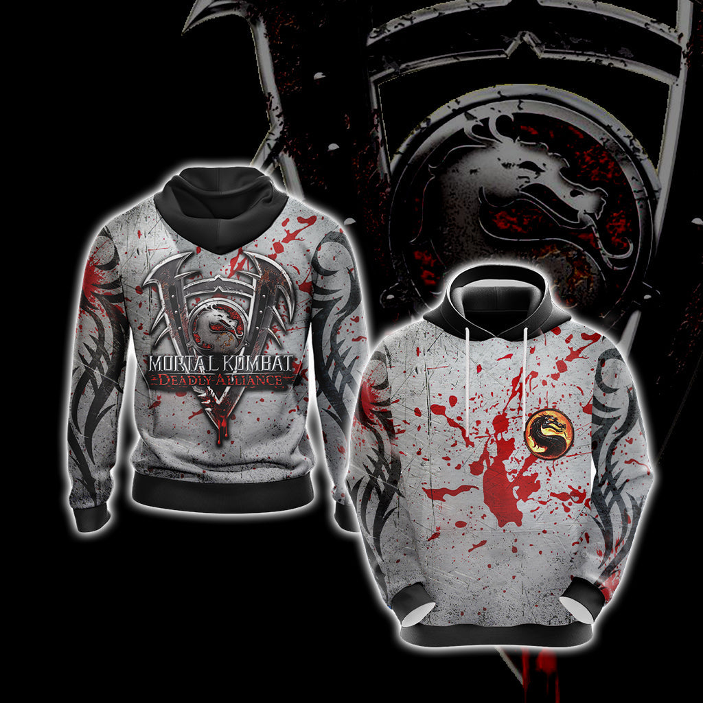 Mortal kombat - Deadly Alliance Unisex 3D T-shirt Hoodie S