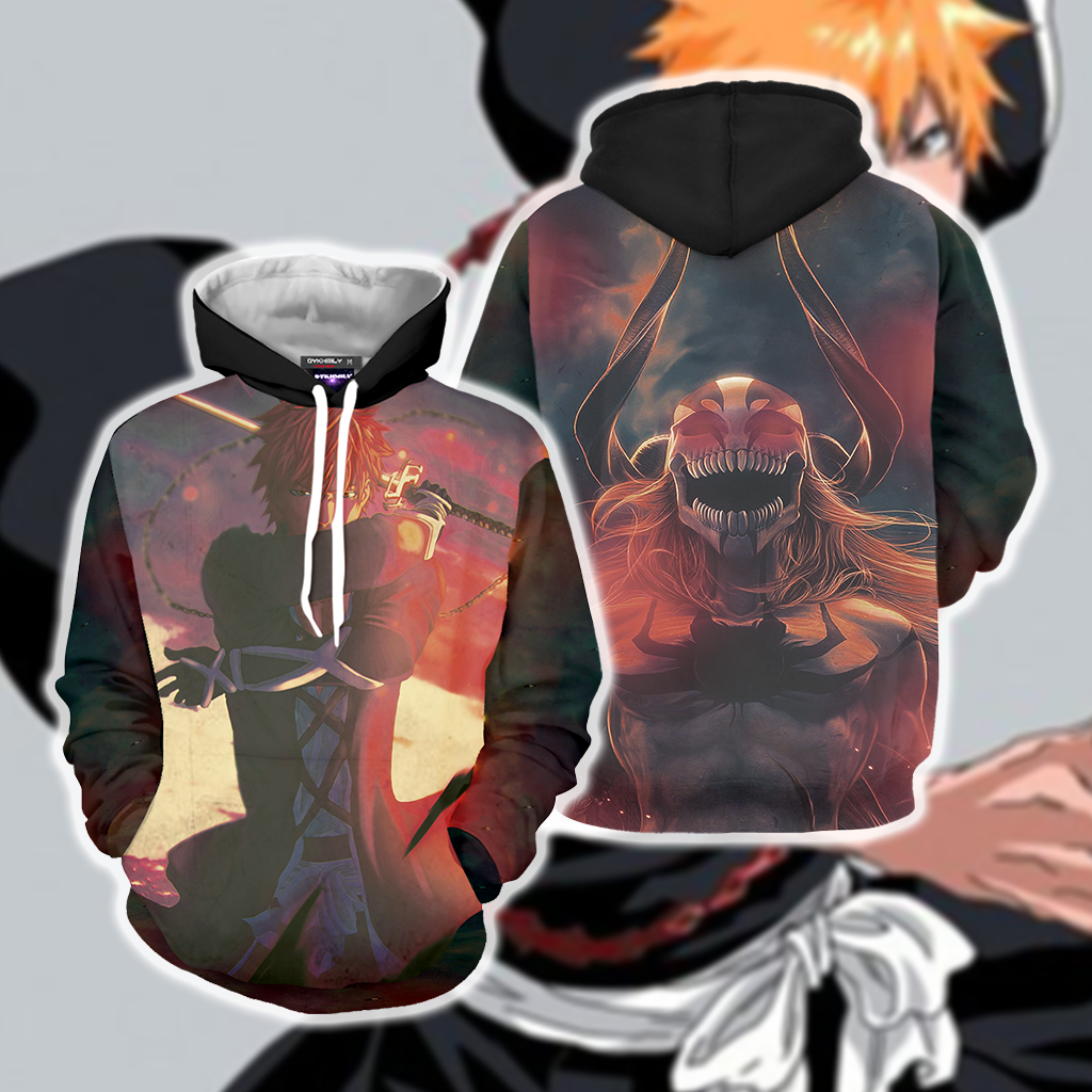 Bleach Kurosaki Ichigo 3D T-shirt Hoodie S