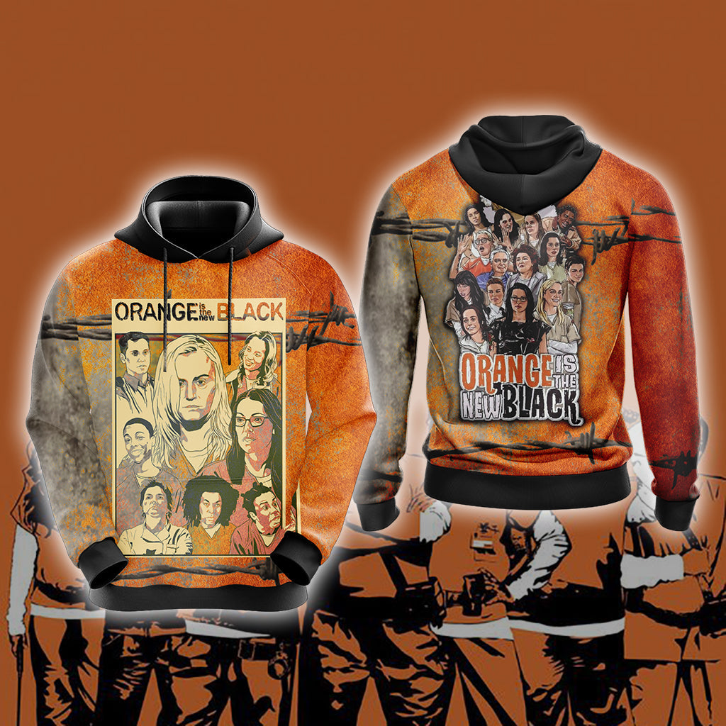 Orange is the new black Unisex 3D T-shirt Hoodie S