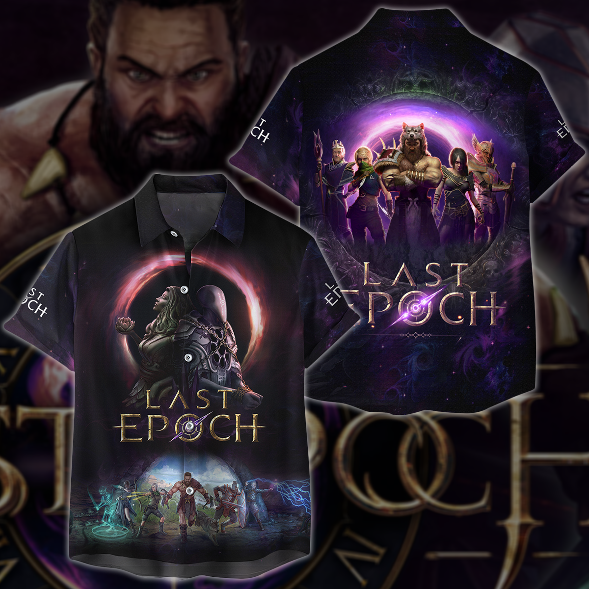 Last Epoch Video Game 3D All Over Printed T-shirt Tank Top Zip Hoodie Pullover Hoodie Hawaiian Shirt Beach Shorts Jogger Hawaiian Shirt S