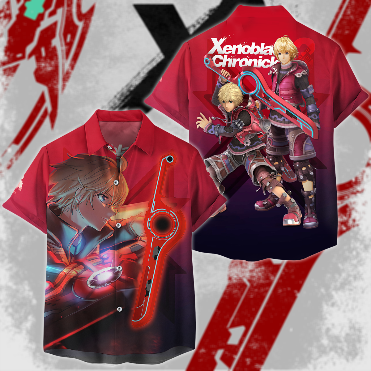 Xenoblade Chronicles 3 Video Game 3D All Over Print T-shirt Tank Top Zip Hoodie Pullover Hoodie Hawaiian Shirt Beach Shorts Jogger Hawaiian Shirt S