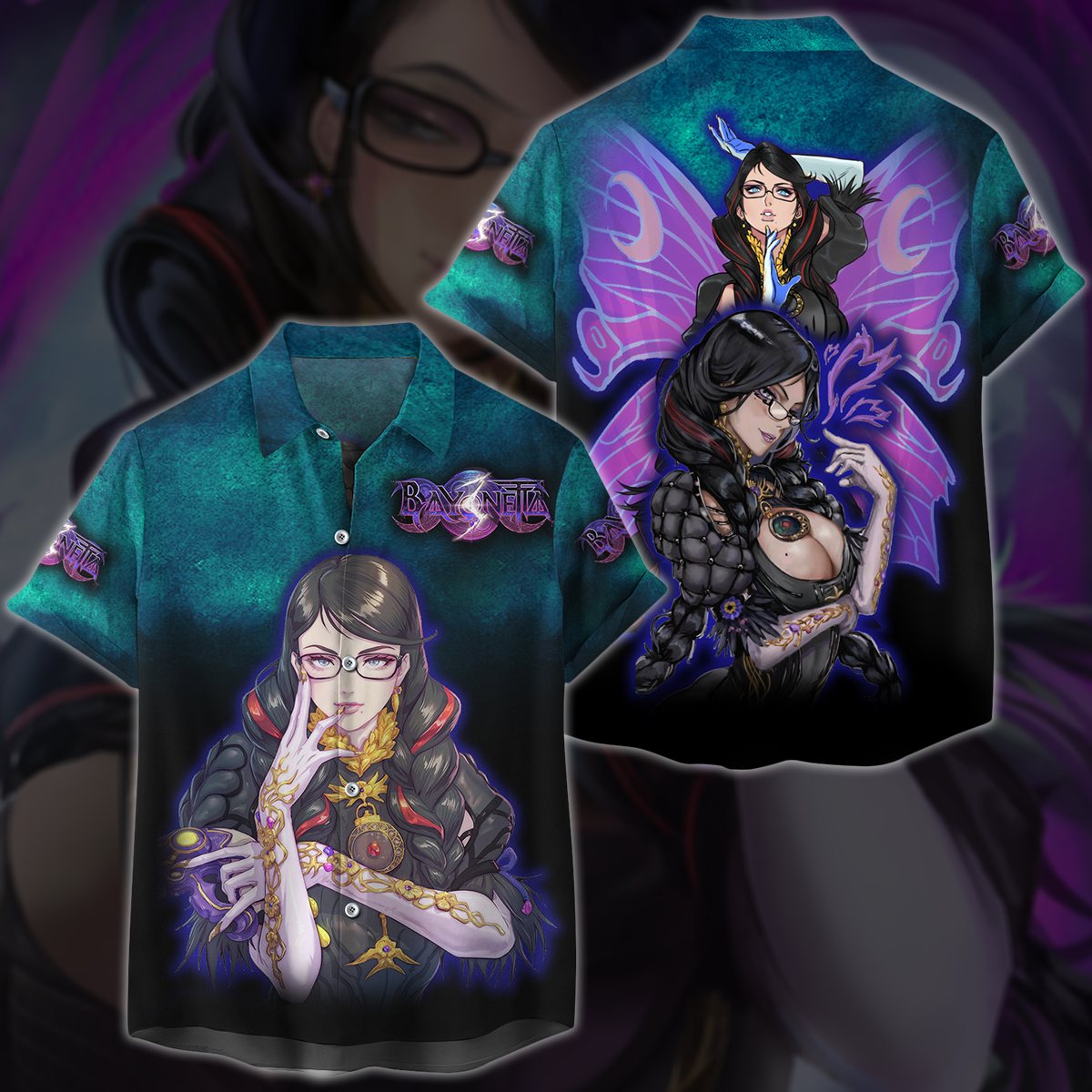 Bayonetta 3 Video Game 3D All Over Print T-shirt Tank Top Zip Hoodie Pullover Hoodie Hawaiian Shirt Beach Shorts Jogger Hawaiian Shirt S