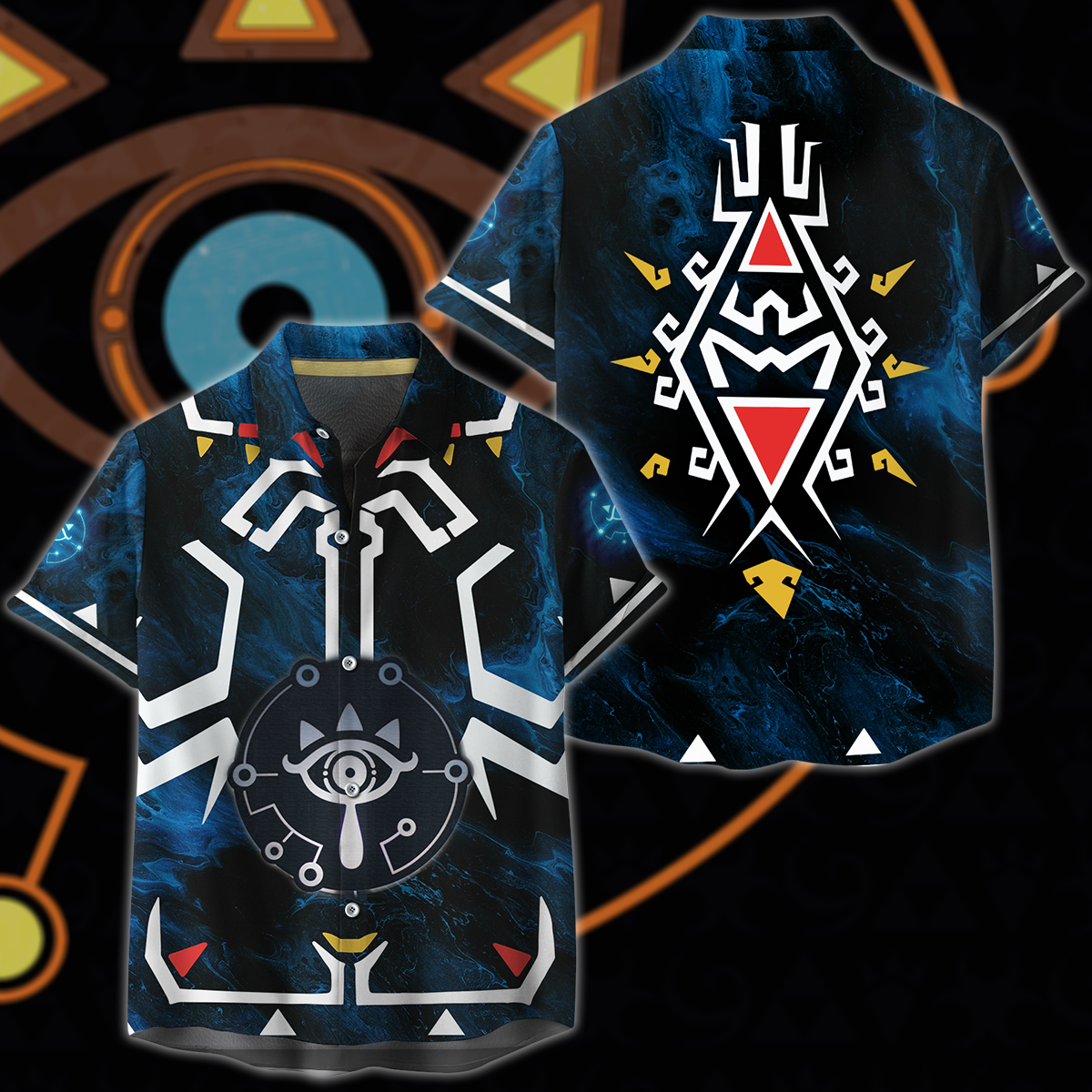 The legend of Zelda Breath of the Wild Video Game 3D All Over Print T-shirt Tank Top Zip Hoodie Pullover Hoodie Hawaiian Shirt Beach Shorts Jogger Hawaiian Shirt S