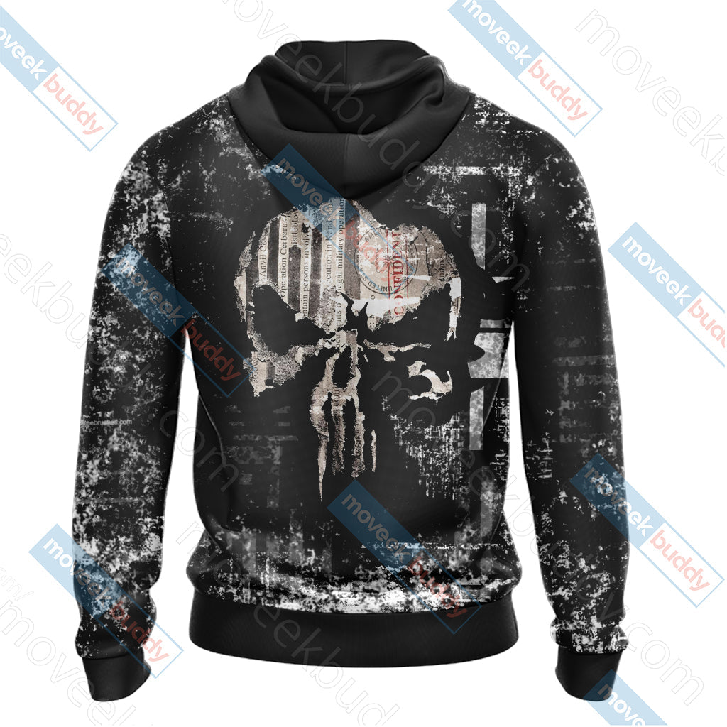 The Punisher New Version Unisex 3D T-shirt