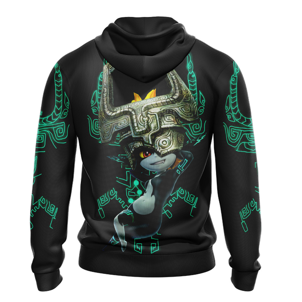 Legend of Zelda - Midna New Style Unisex Zip Up Hoodie
