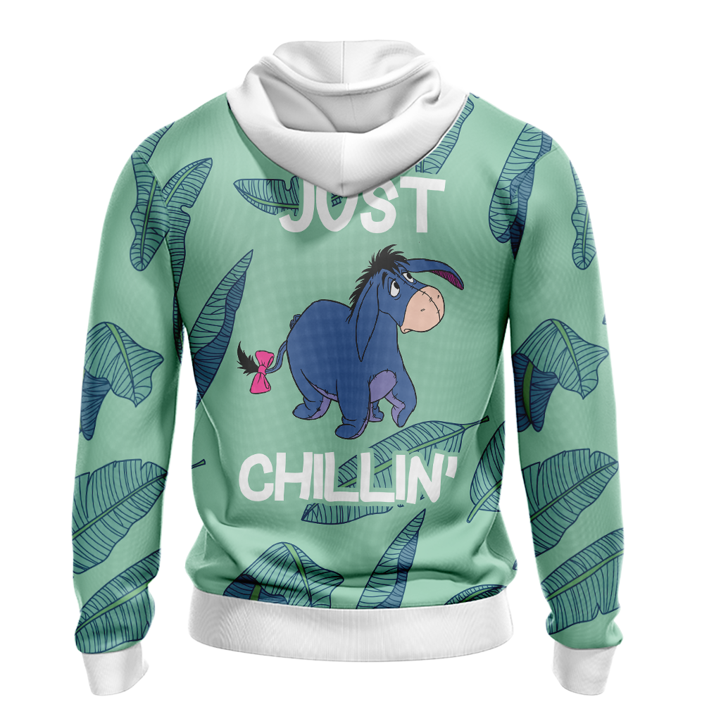 Eeyore Just Chillin Style Unisex 3D T-shirt