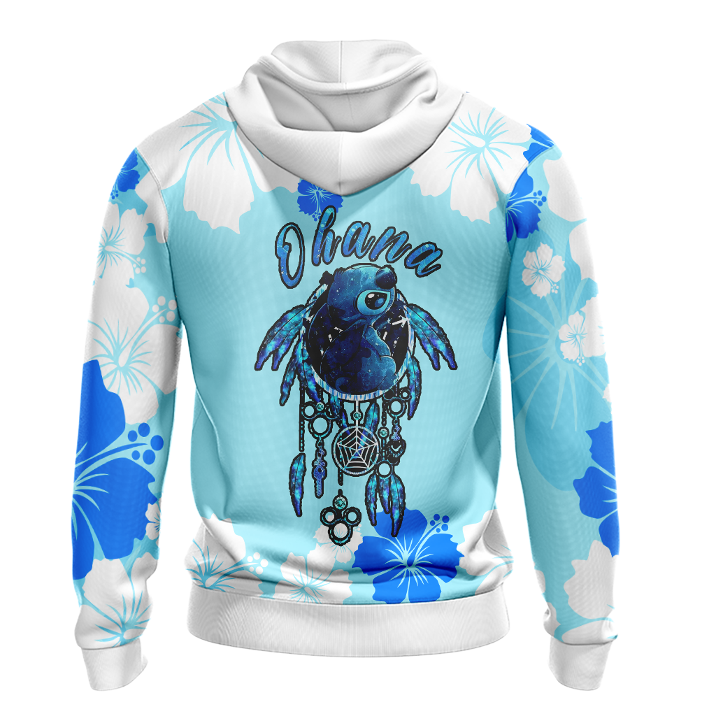Ohana Stitch Unisex 3D T-shirt
