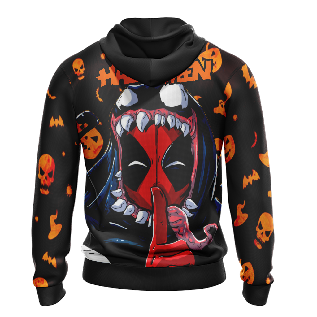 Deadpool x Spider Man - Halloween Unisex 3D T-shirt
