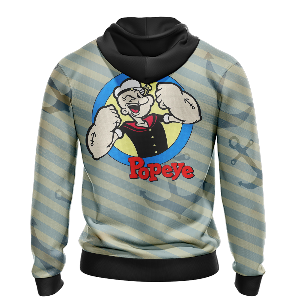 Popeye Characters New Unisex 3D T-shirt