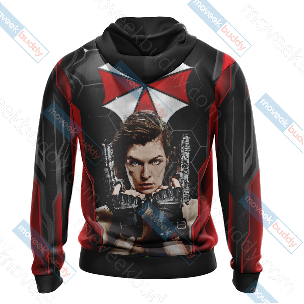 Resident Evil - Alice Unisex 3D T-shirt