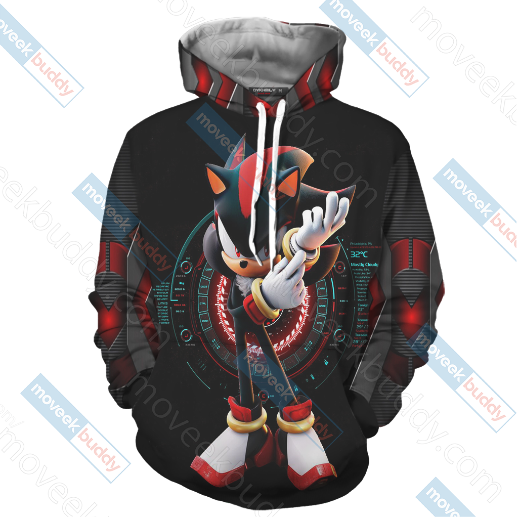 Dr.Eggman Sonic Unisex 3D T-shirt