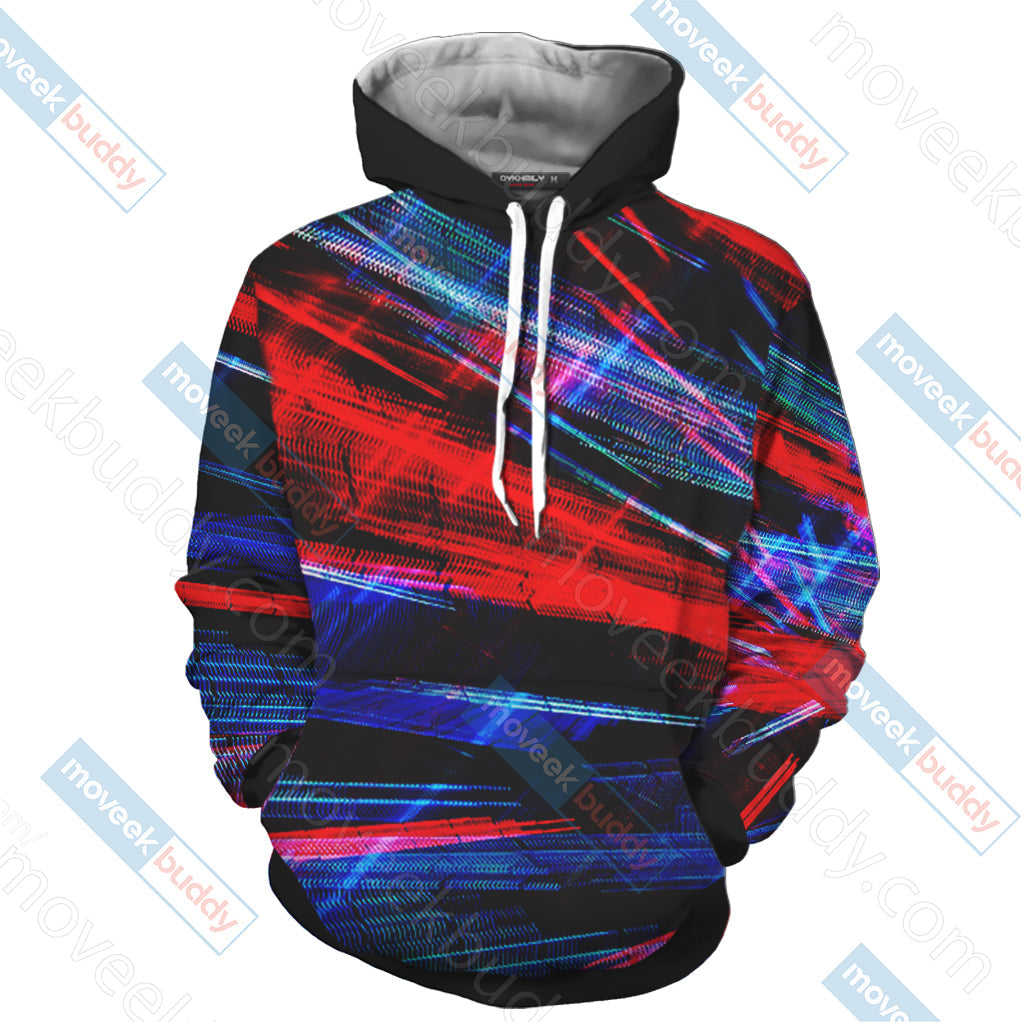 Red vs. Blue Unisex 3D T-shirt